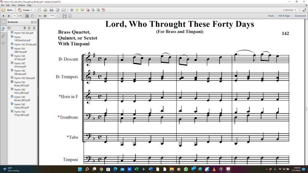 Lord who throughout these forty days cuthbertpraise
