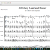 All Glory Laud and Honor (C-Major)