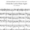 Christ the Lord is Risen Again