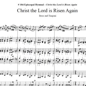 Christ the Lord is Risen Again
