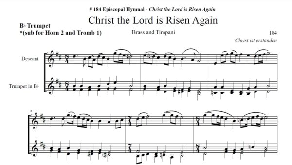 Christ the Lord is Risen Again - Image 2