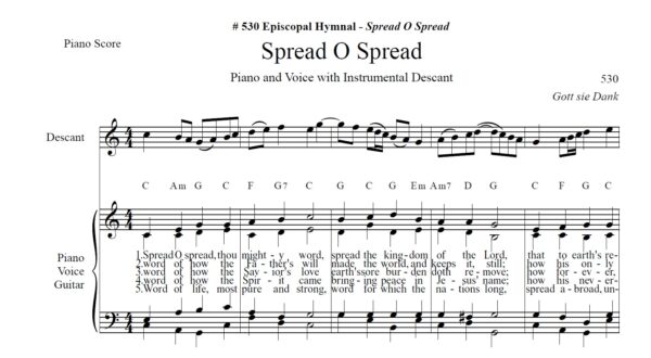 Spread O Spread Thy Mighty Word - Image 3