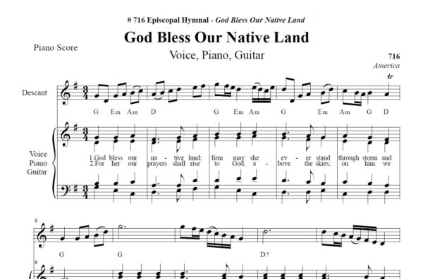 God Bless Our Native Land - Image 3