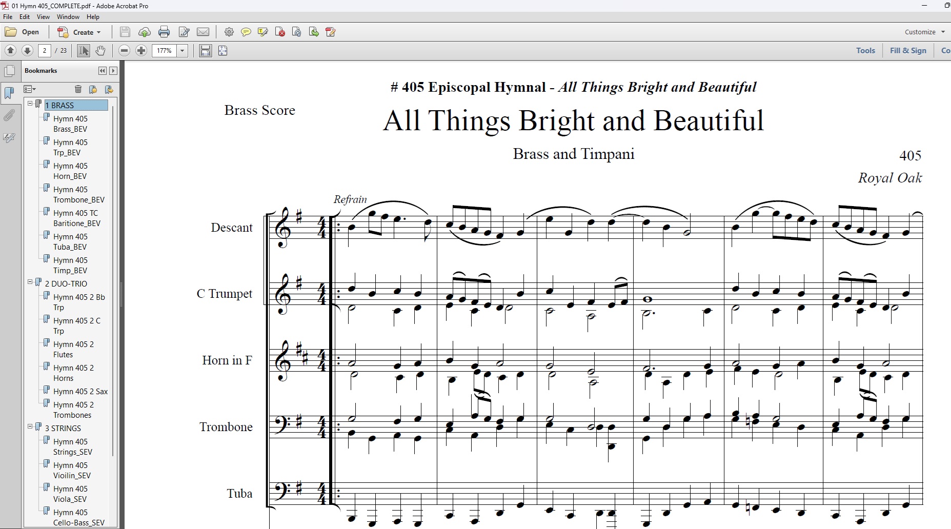 All Things Bright and Beautiful