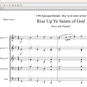 Rise Up Ye Saints Of God