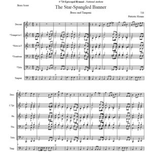 National Anthem "The Star-Spangled Banner" (BbMajor)