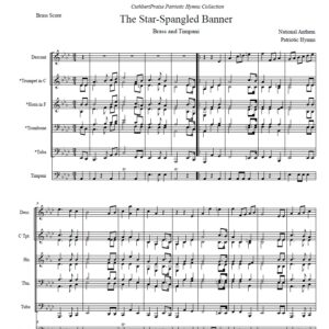 National Anthem "The Star-Spangled Banner" (AbMajor)